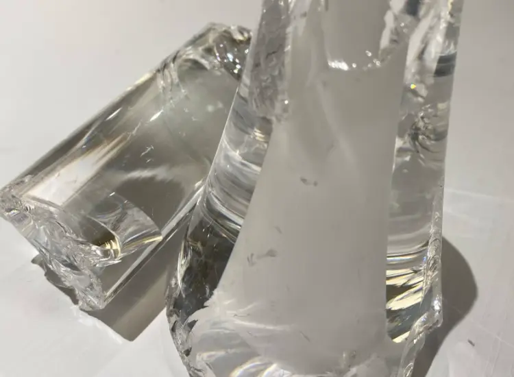 石英玻璃用砂处理试验