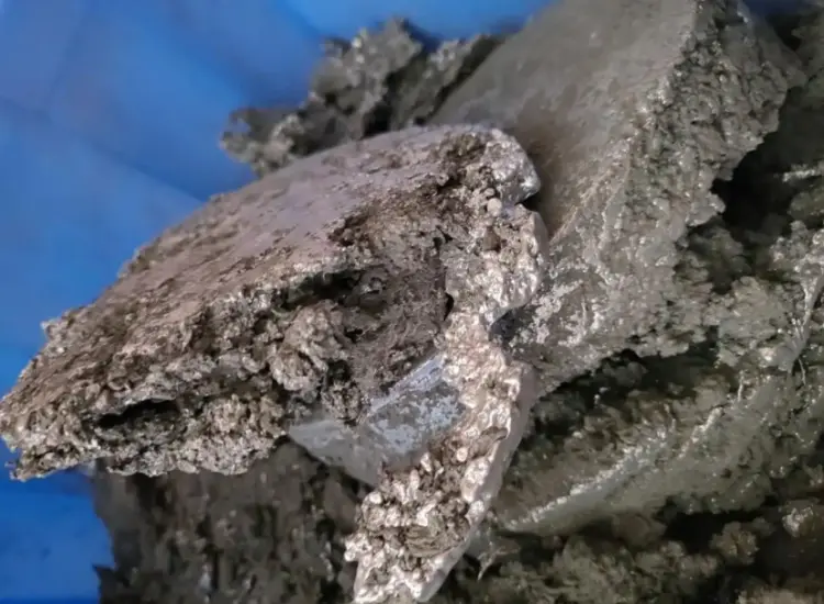 锡化工渣金属富集试验